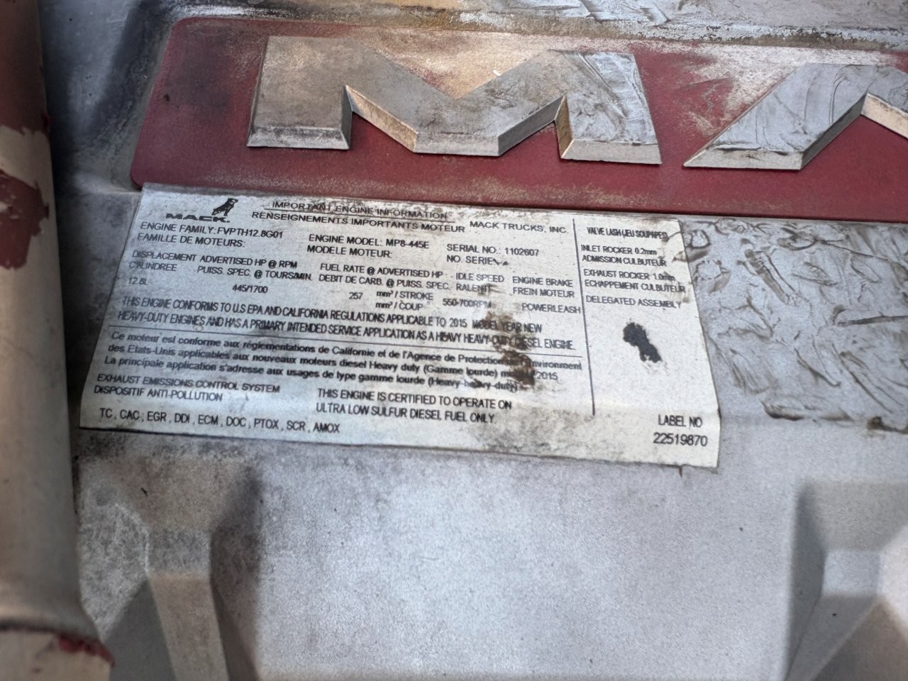 2016 Mack Pinnacle - image 10
