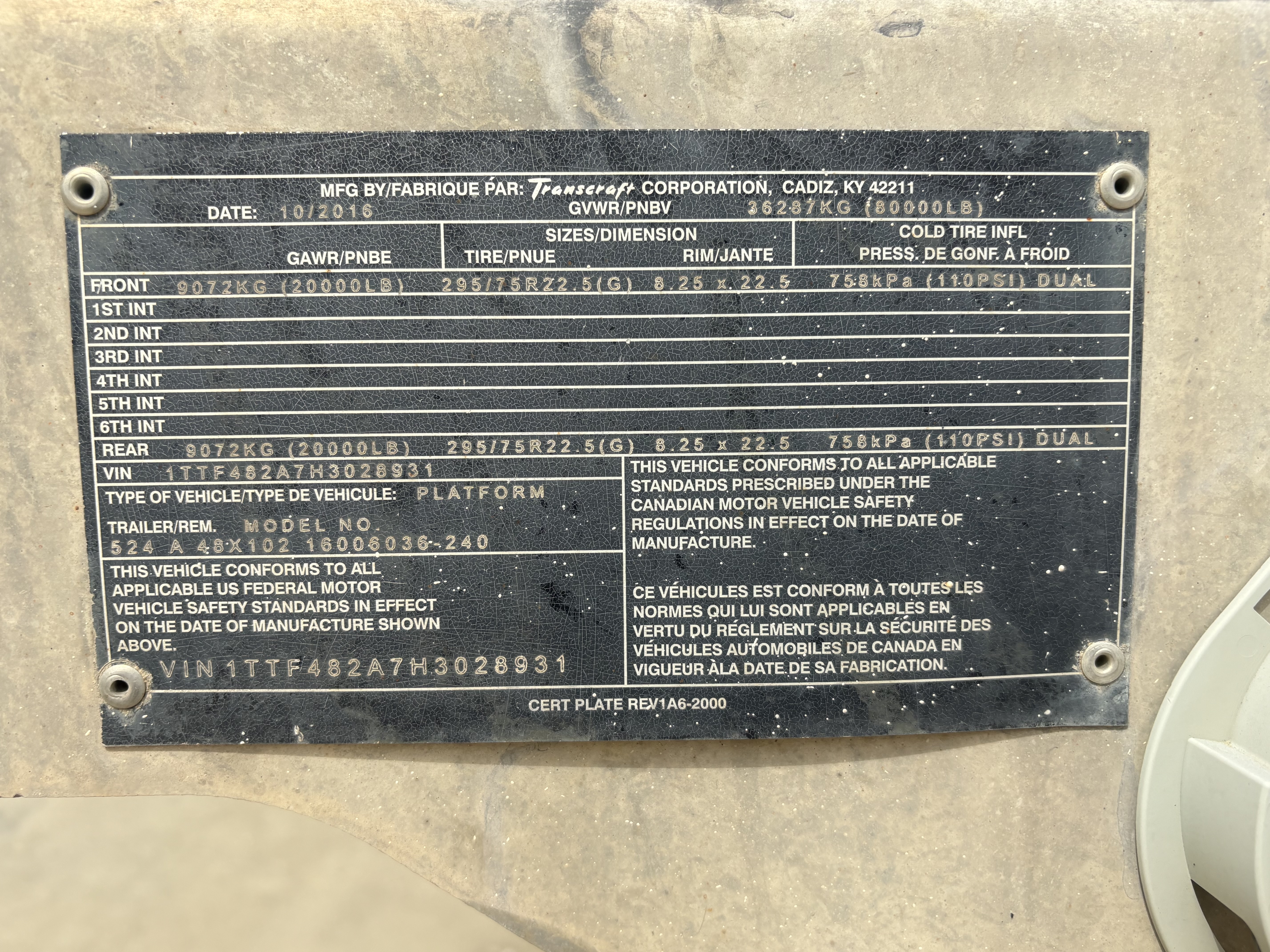 2017 Transcraft - image 8